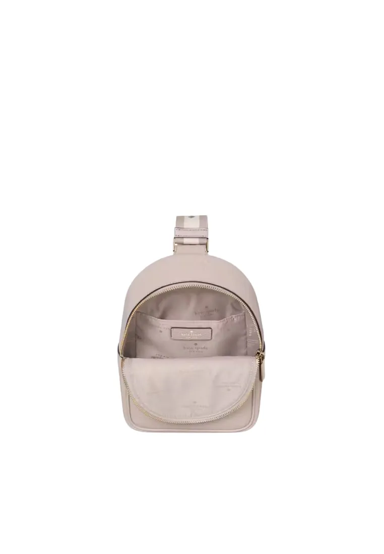 ( PREORDER ) Kate Spade Emma Small Backpack In Cozy Grey KK073