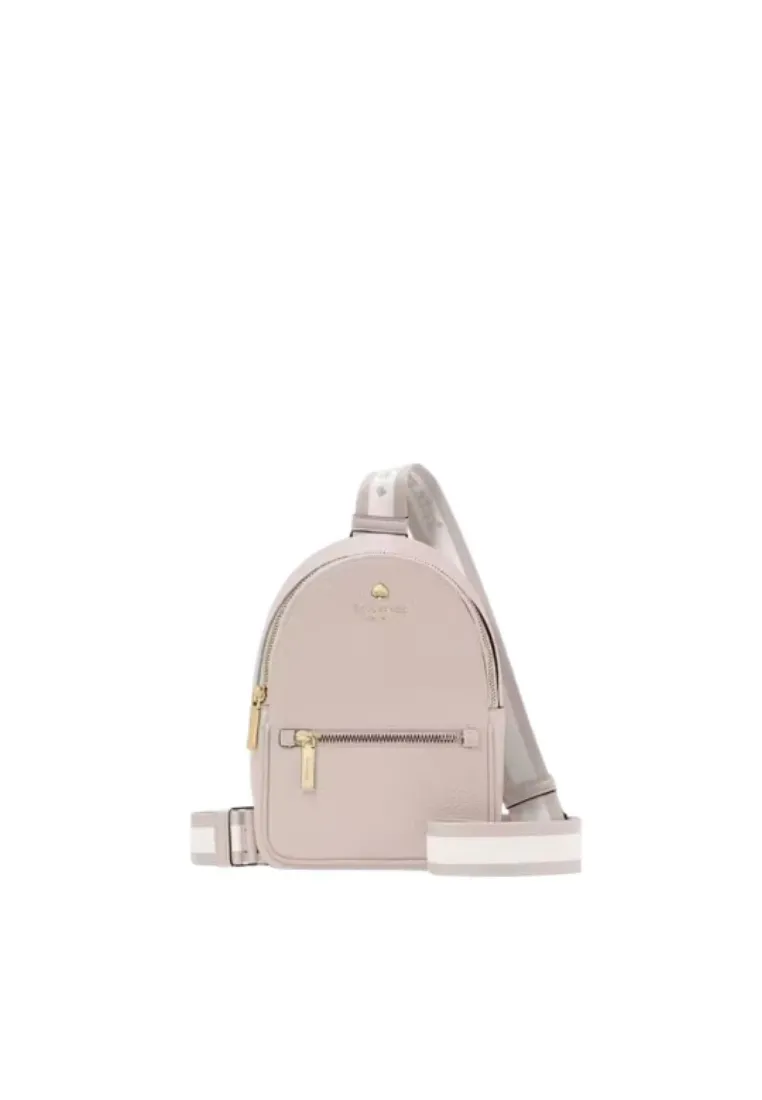 ( PREORDER ) Kate Spade Emma Small Backpack In Cozy Grey KK073