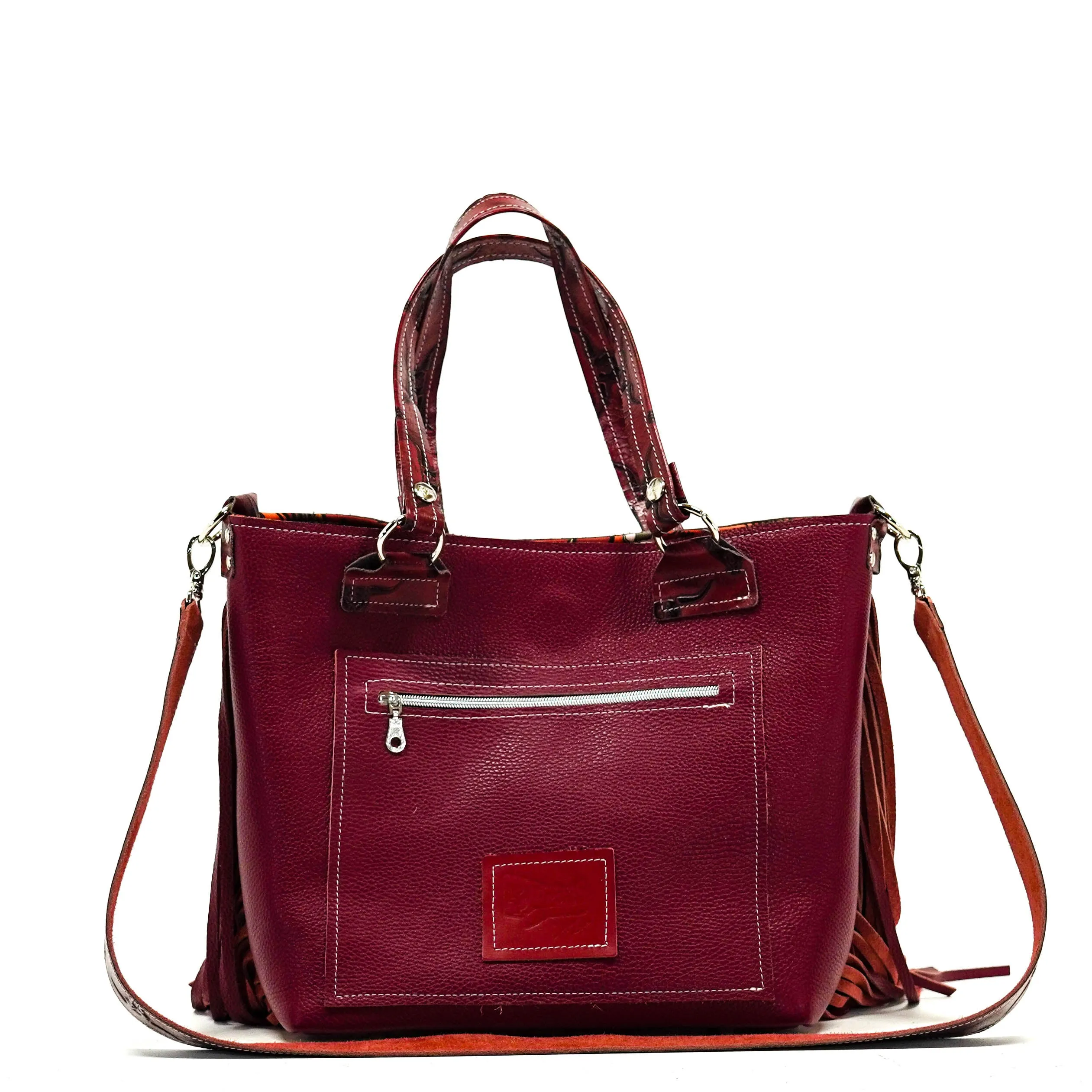 010 Taylor - Black & White w/ Burgundy Skulls