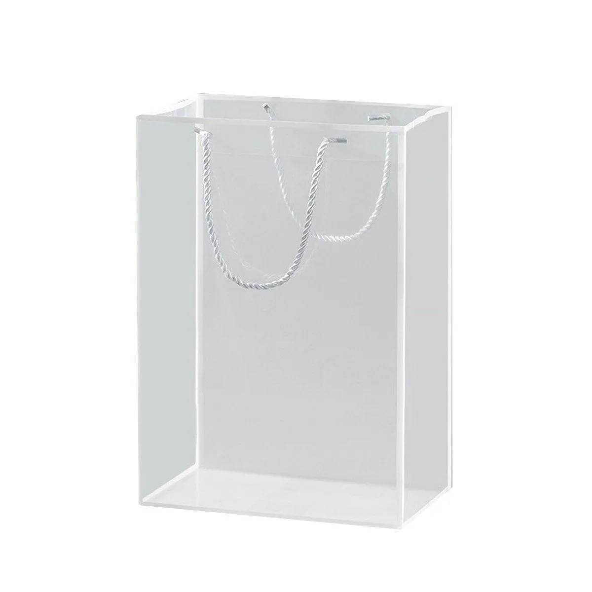 10pcs Clear Transparent Tote Bags Handbags Toy Storage Gift Shopping Bags