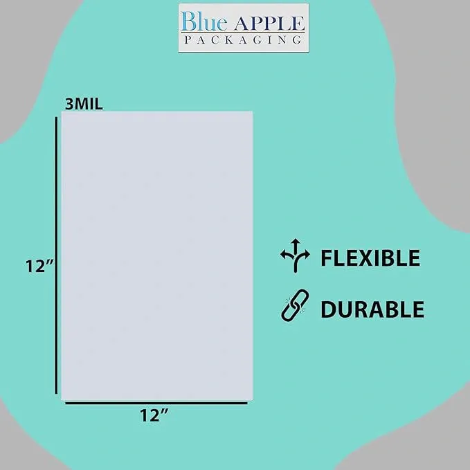 12X12 inches Vacuum Seal Bags for Food Packaging 3 Mil Co-Extruded