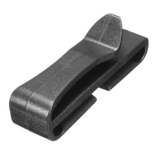 5Pcs / Lot Black Belt Clip Buckles Plastic For Backpack Strap Webbing