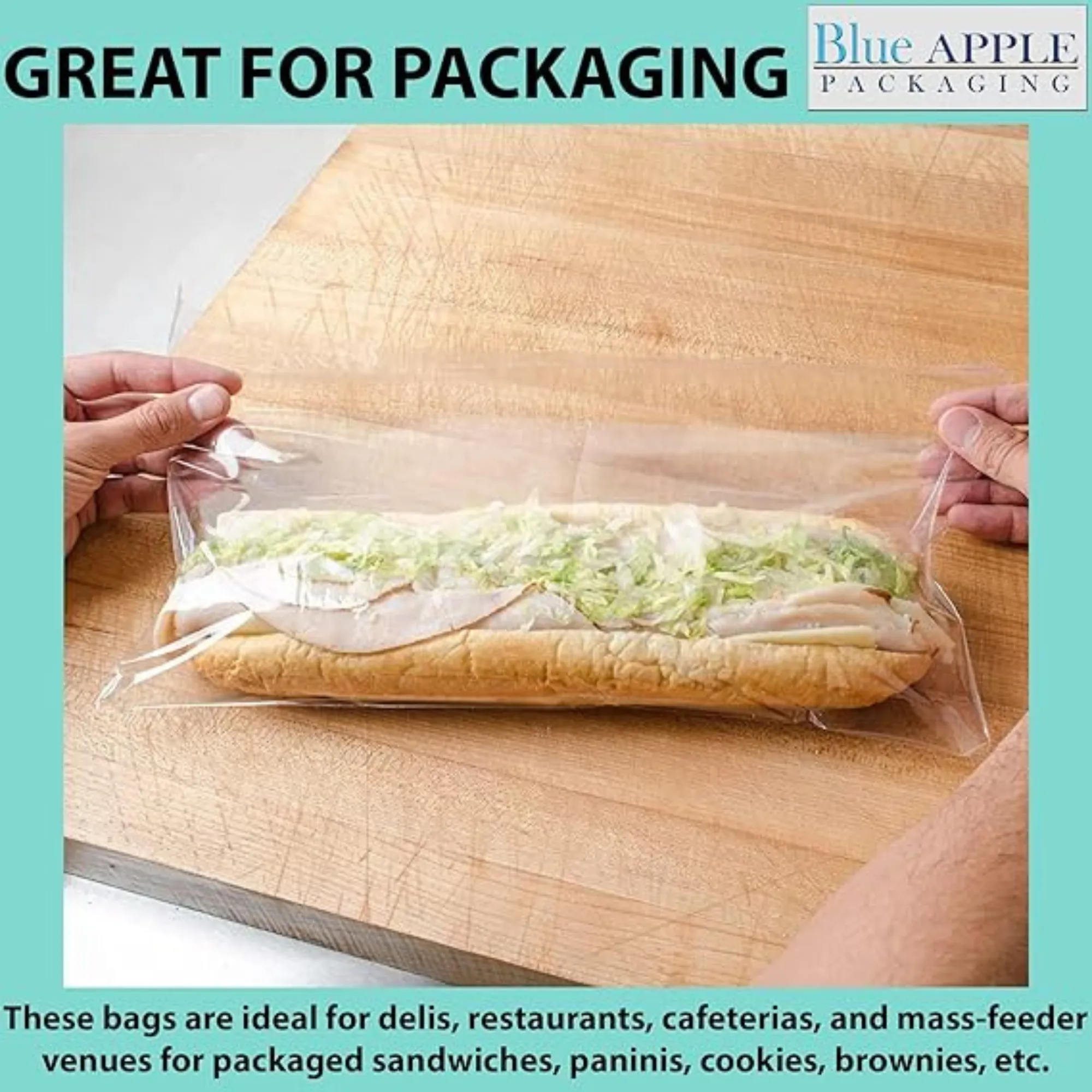 7X7 3 inches Lip and Tape Resealable Bags Co-Extruded 1.25 Mil PPE