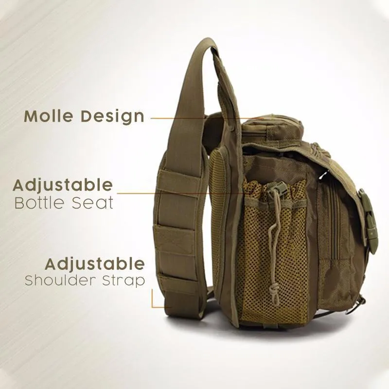 All-in-one Nylon Messenger Bag