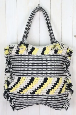 All Over Stripe Tote Bag