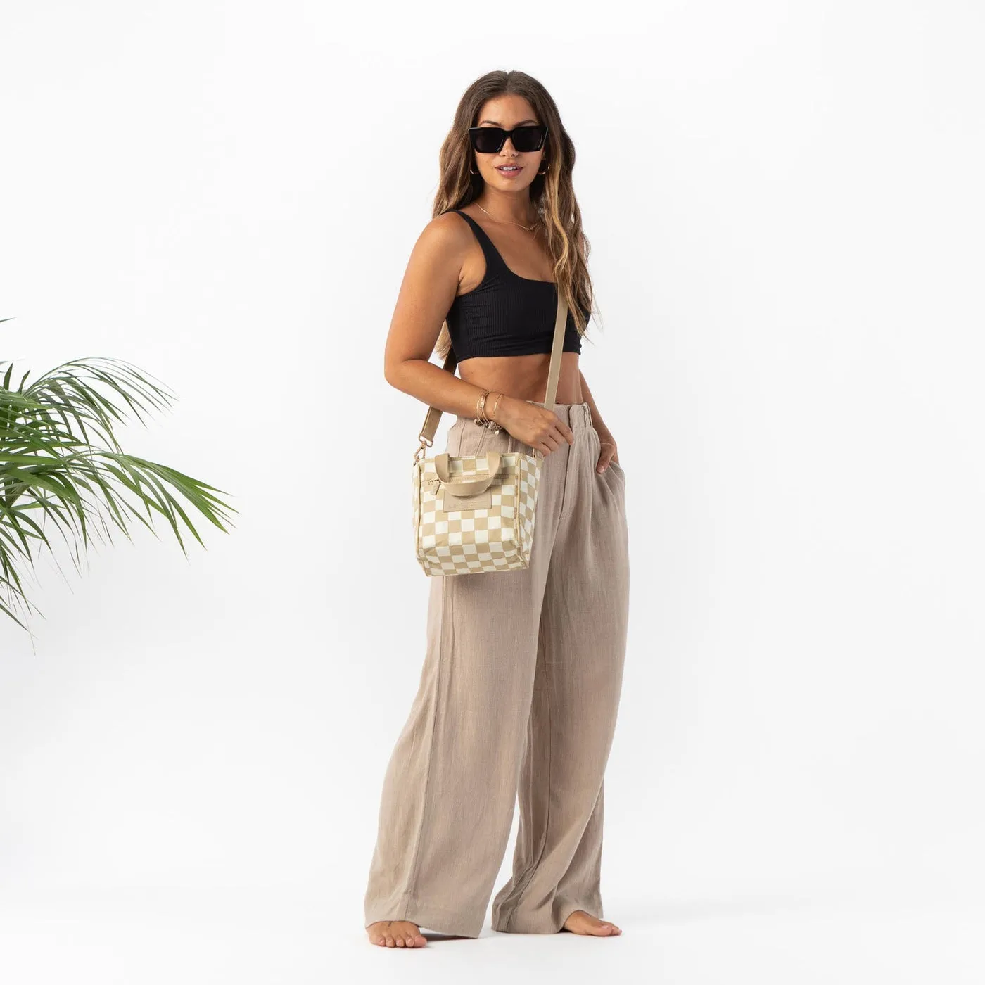 Aloha Checkmate Crossbody Bag