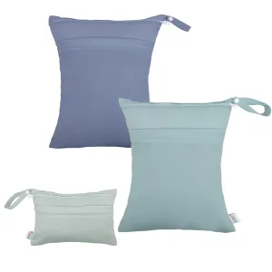 ALVABABY Wet Dry Bags: Waterproof, Reusable, 2 Pockets!