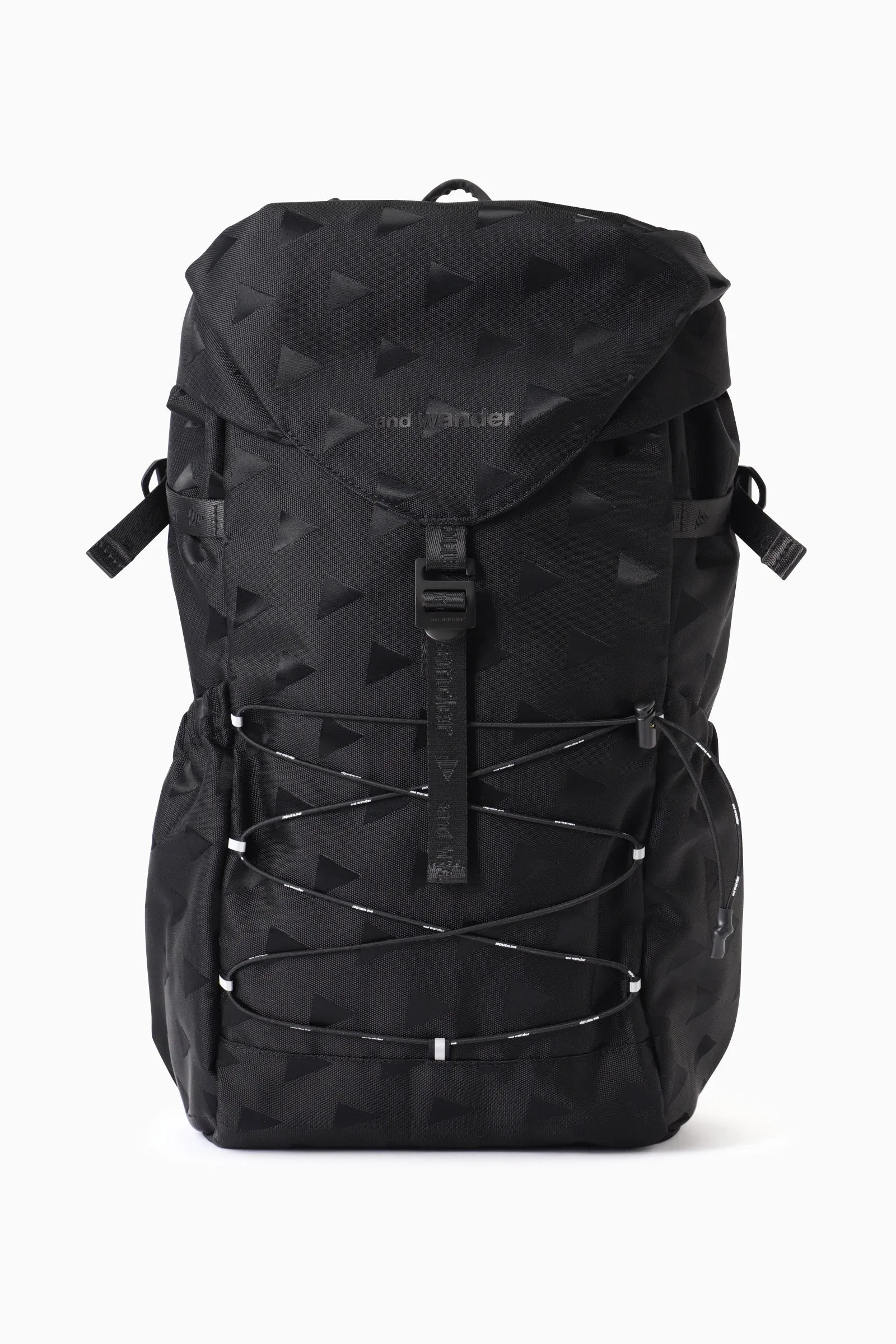 and wander - Triangle JQ Backpack - Black
