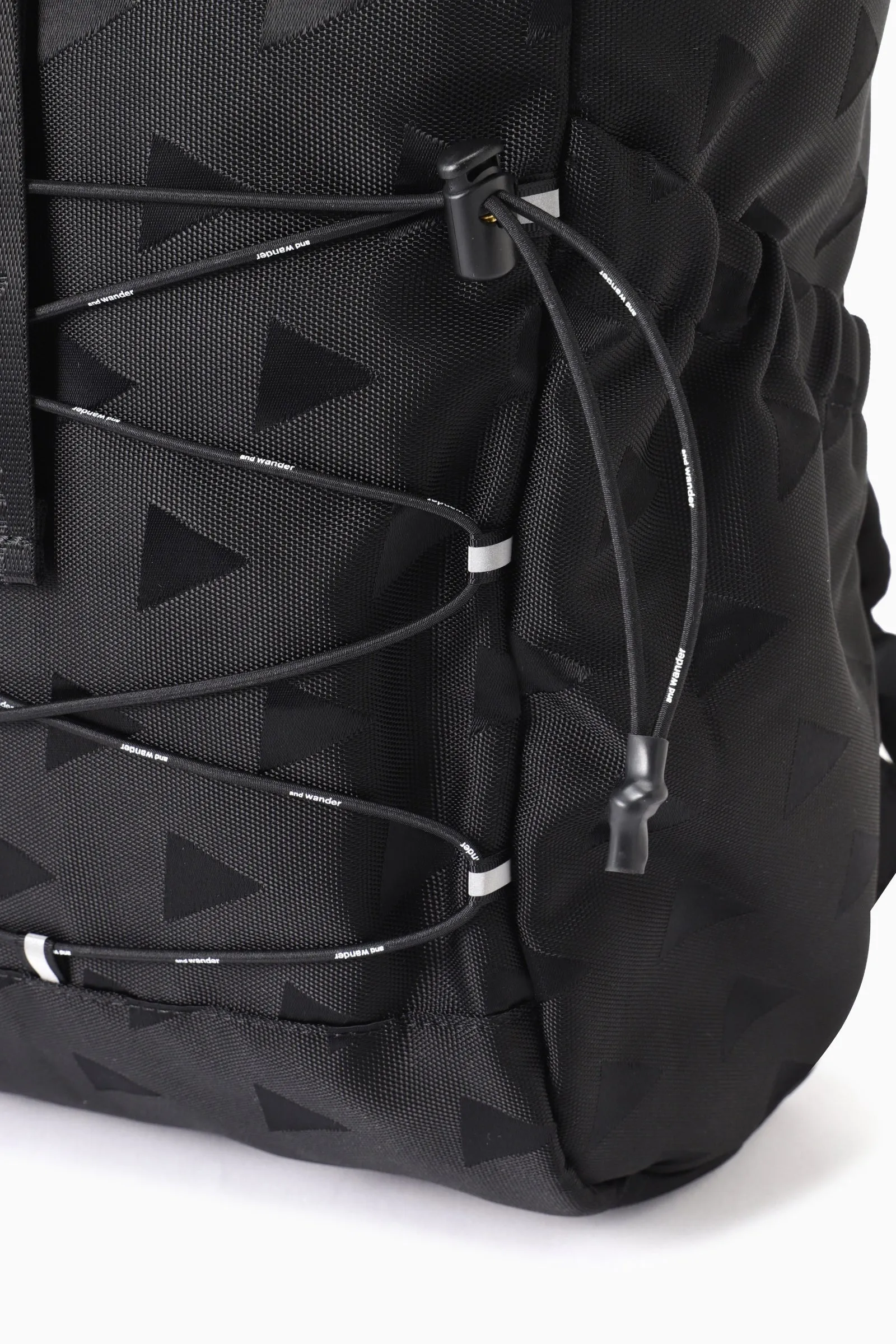 and wander - Triangle JQ Backpack - Black