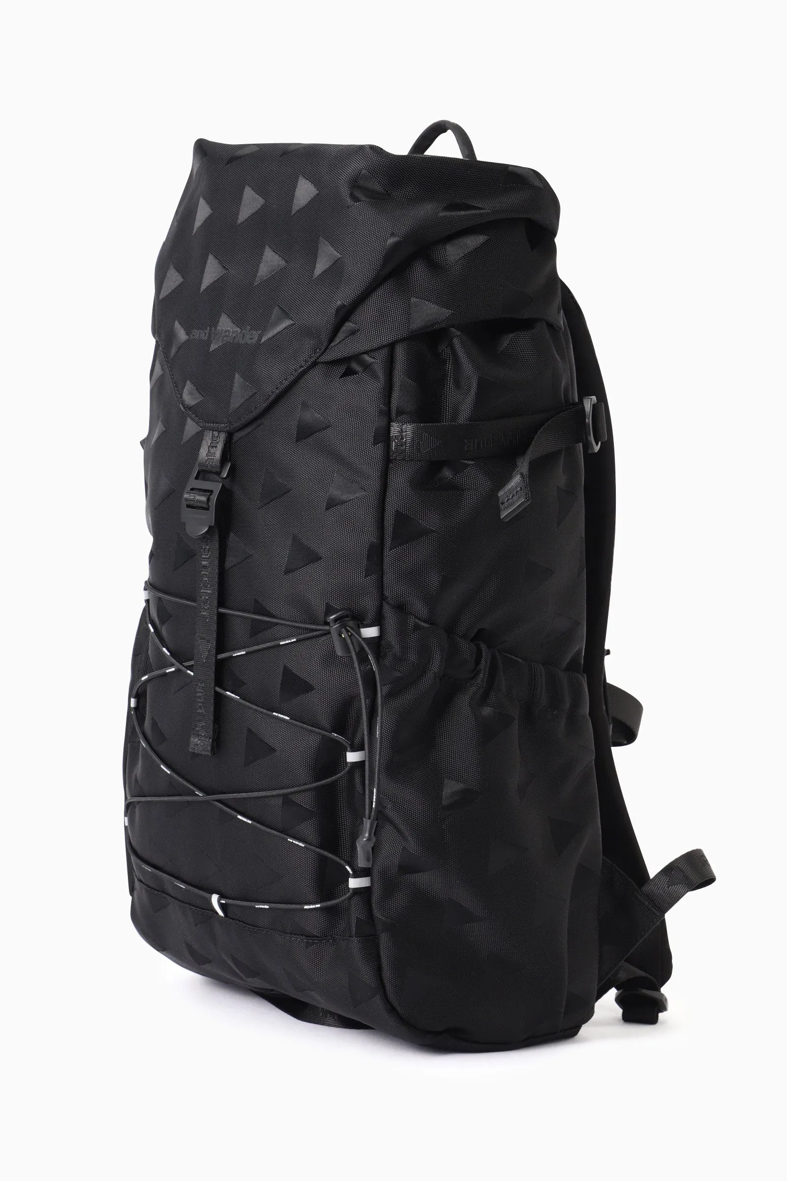 and wander - Triangle JQ Backpack - Black