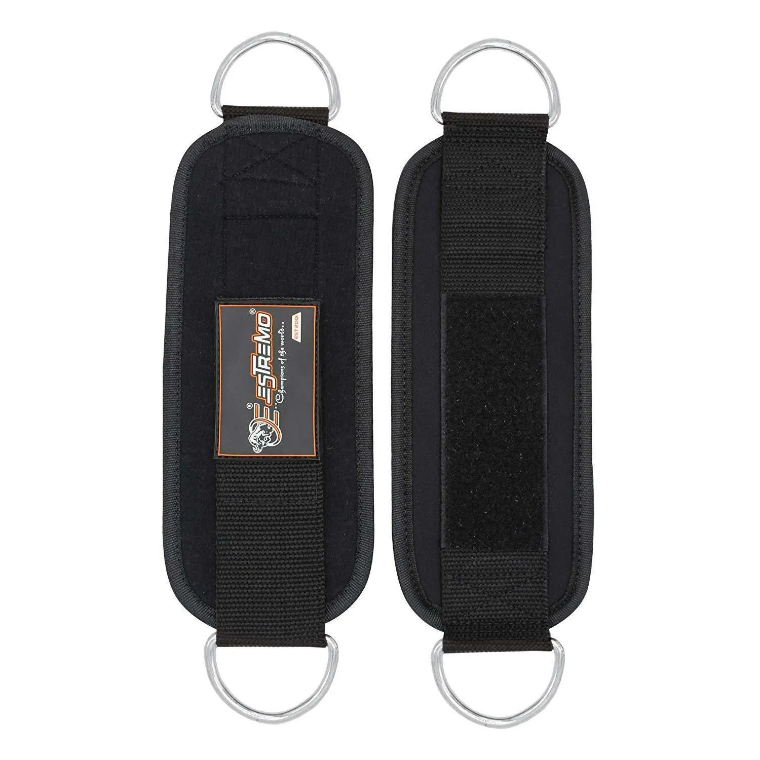 Ankle Straps for Cable Machine - Black