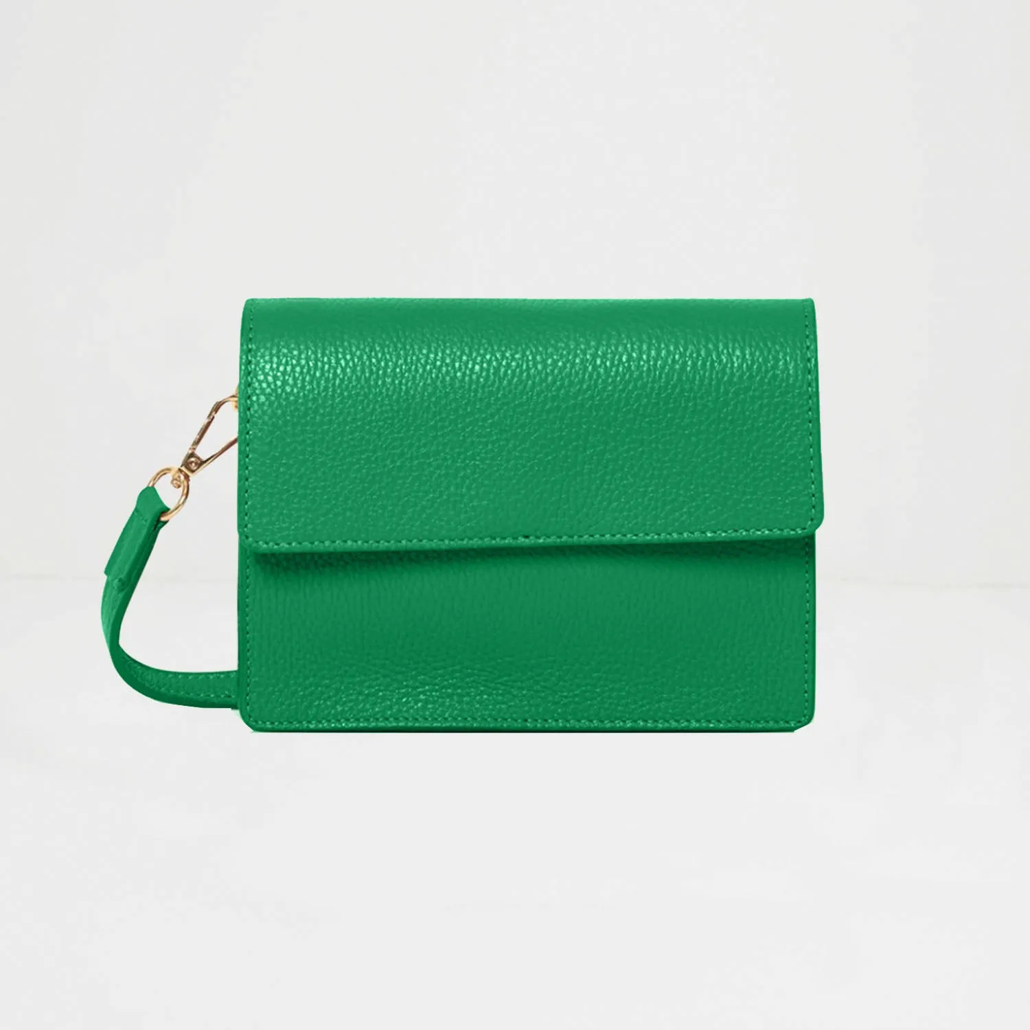 Anzio Clutch Bag with Leather Strap