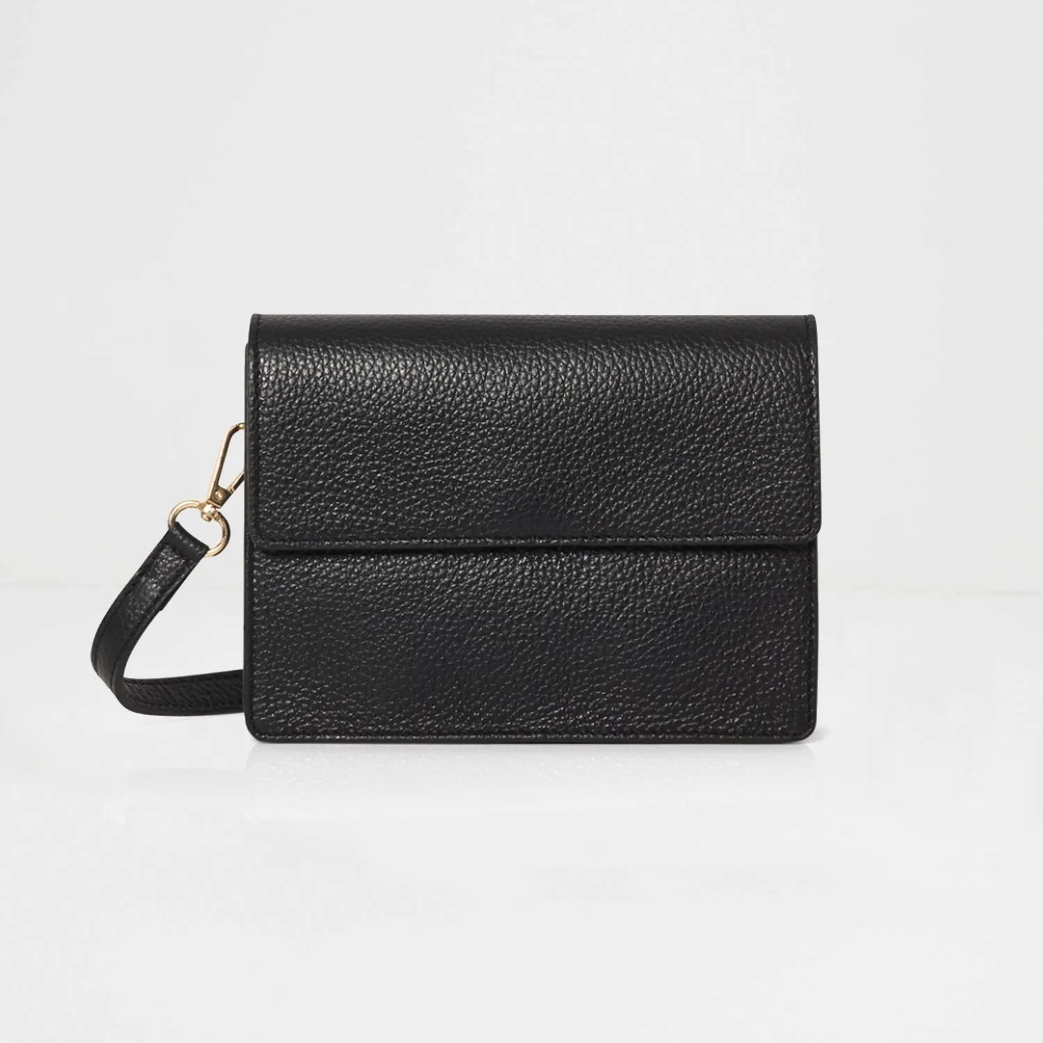 Anzio Clutch Bag with Leather Strap