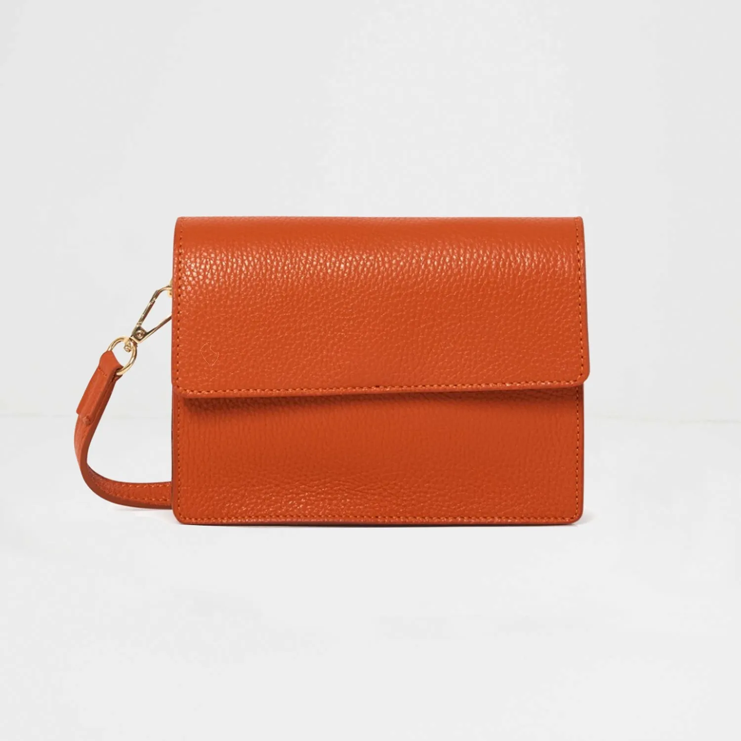 Anzio Clutch Bag with Leather Strap
