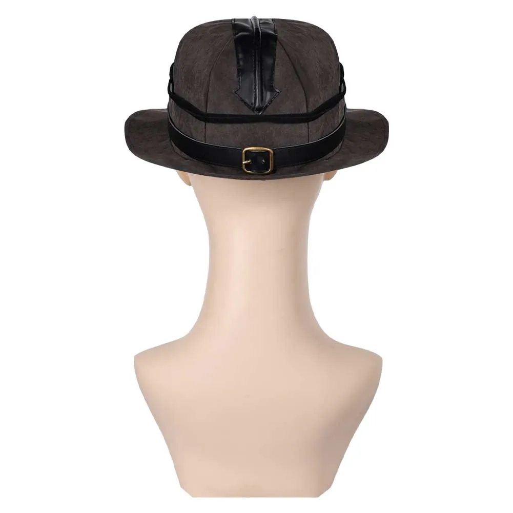 Arcane League of Legends Season 2 Isha Hat Kids Black Punk Hat Halloween Carnival Accessories