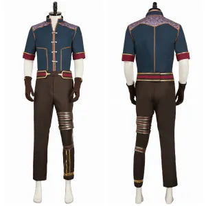 Arcane League of Legends Season 2 Jayce Cosplay Costume Male Blue Outfits Halloween Carnival Suit