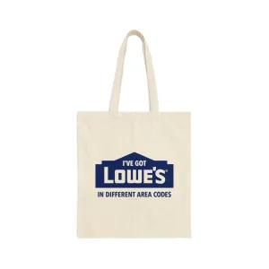 Area Codes - Cotton Canvas Tote Bag
