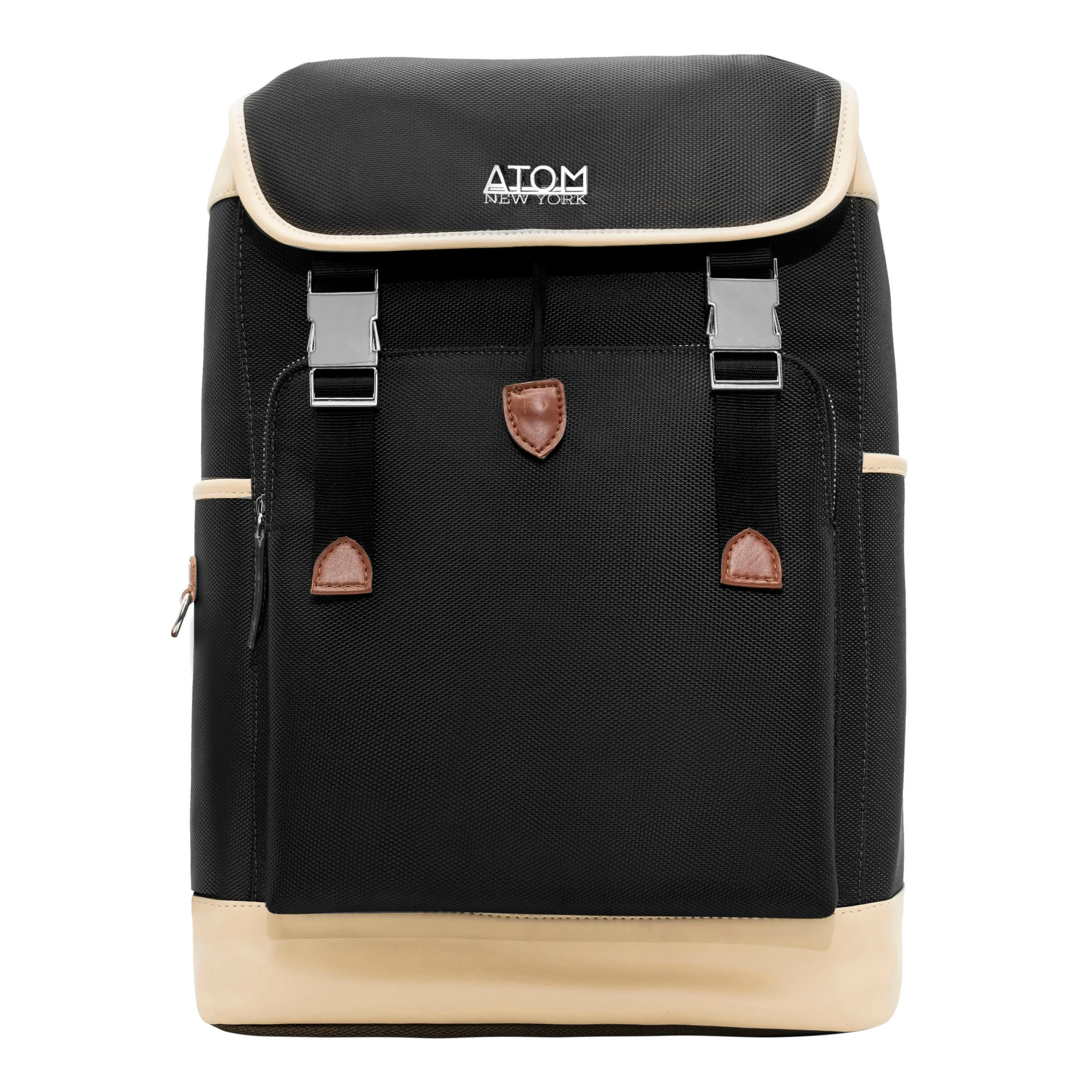 ATOM NEW YORK ULTIMATE BACKPACK - Black and Beige
