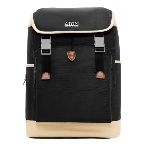 ATOM NEW YORK ULTIMATE BACKPACK - Black and Beige