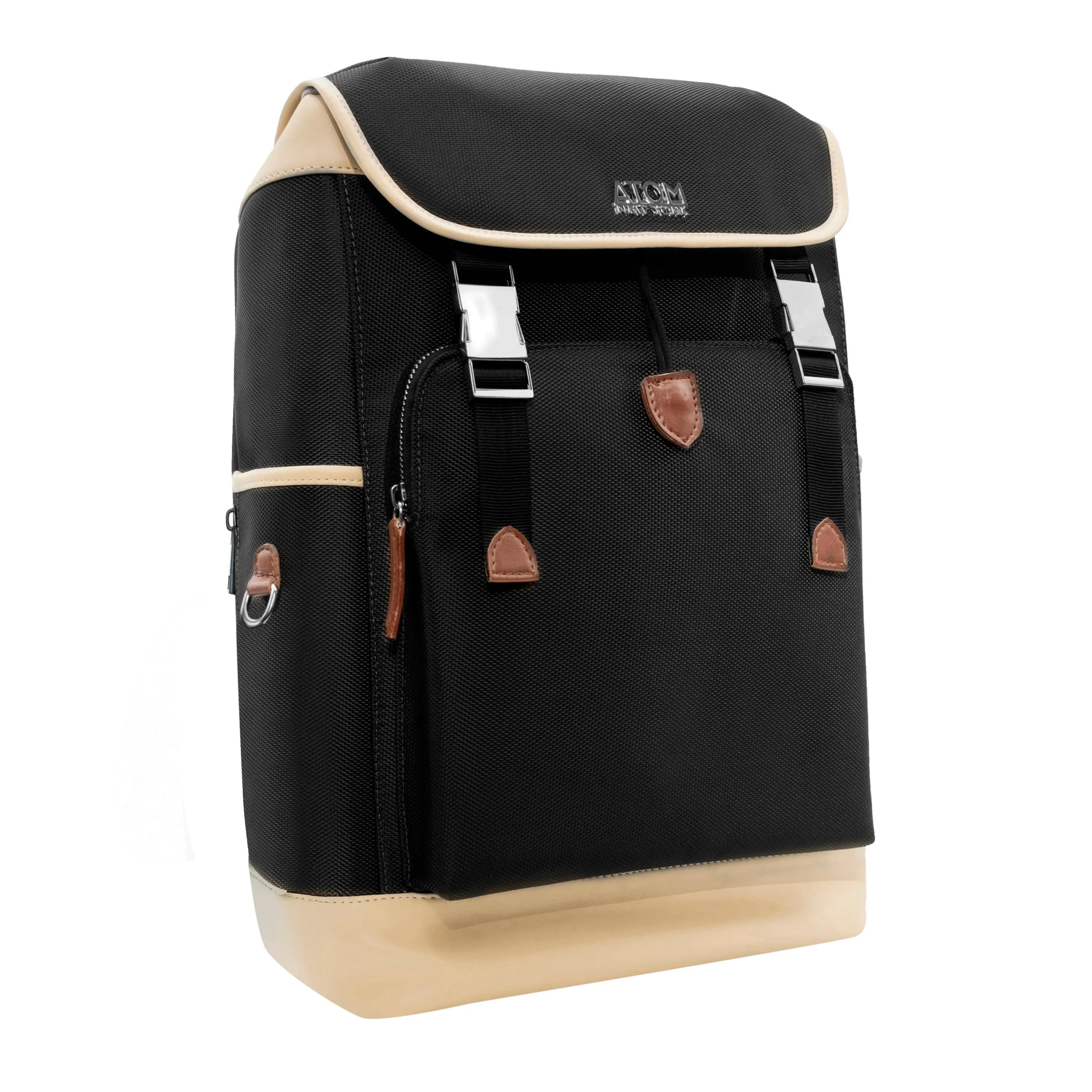 ATOM NEW YORK ULTIMATE BACKPACK - Black and Beige