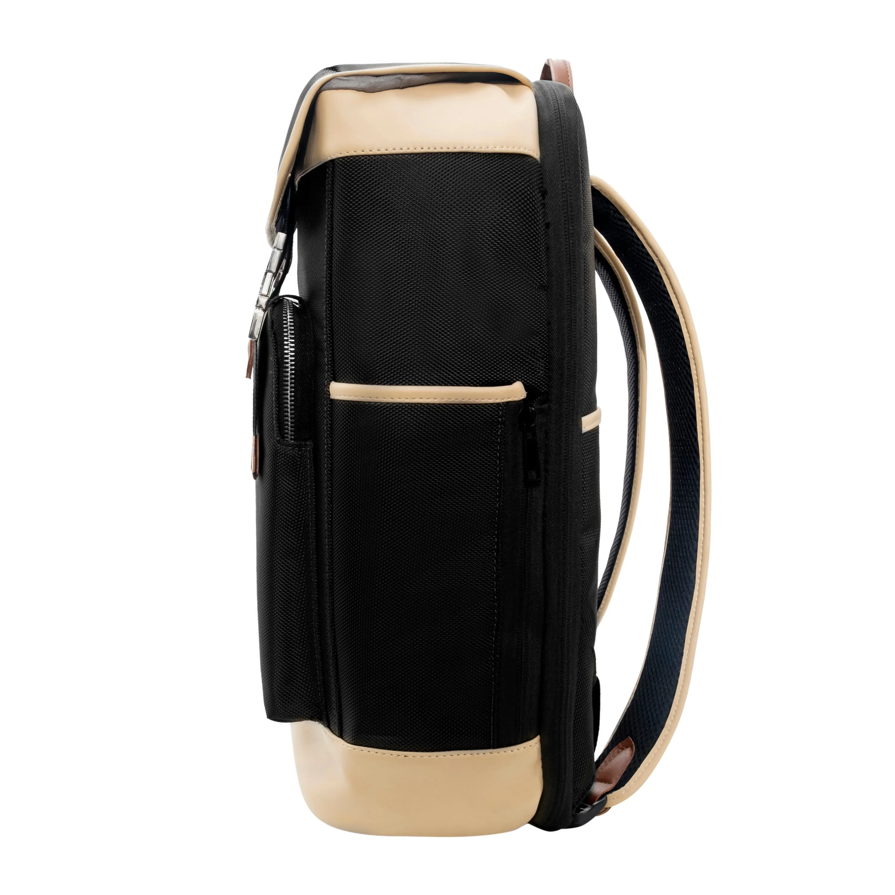 ATOM NEW YORK ULTIMATE BACKPACK - Black and Beige