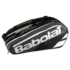 BABOLAT PURE 9 PACK GREY/WHITE RACKET BAG