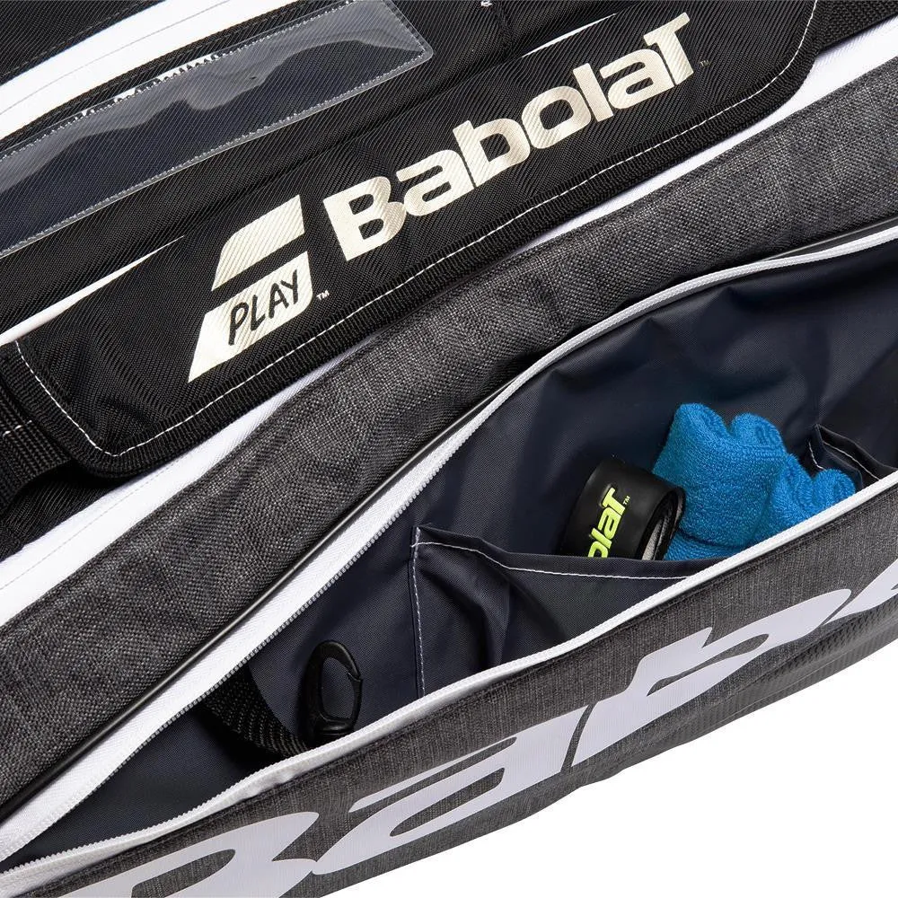 BABOLAT PURE 9 PACK GREY/WHITE RACKET BAG