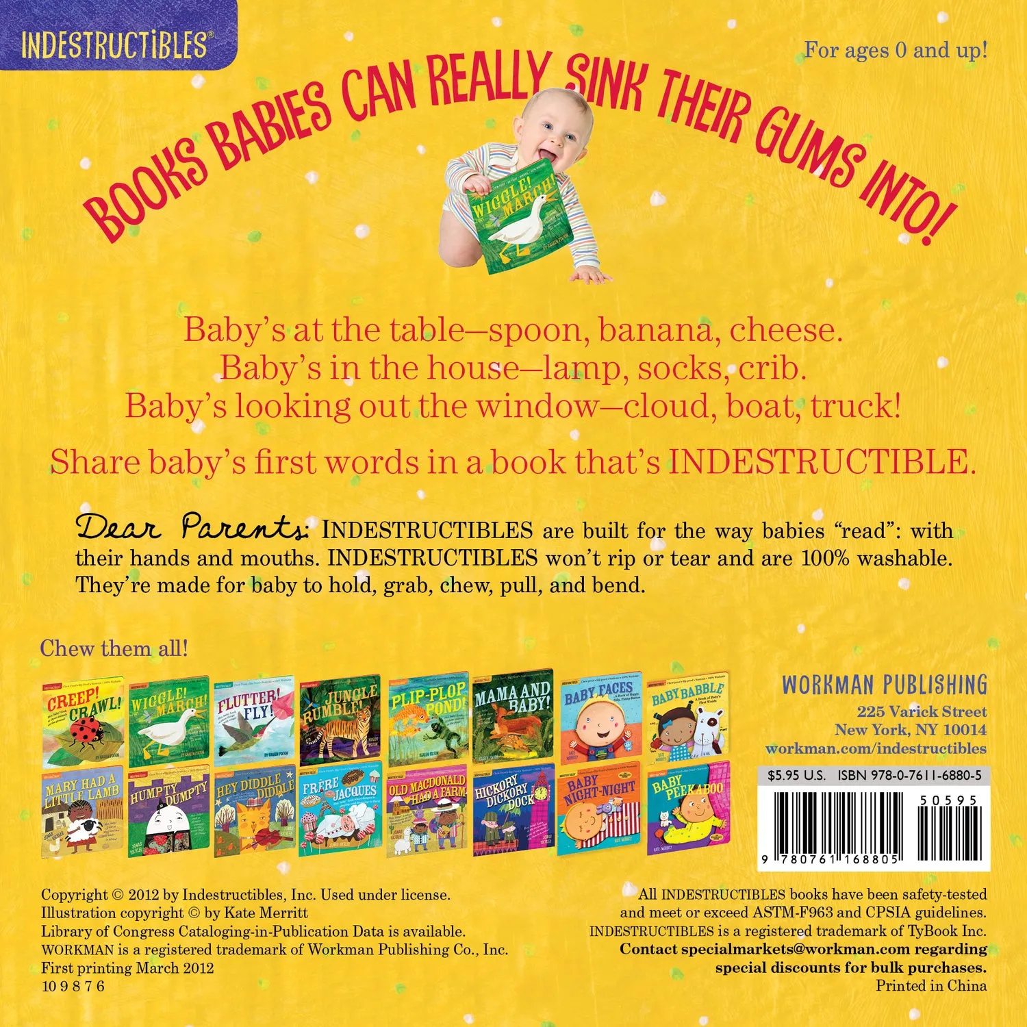 Baby Babble Indestructibles