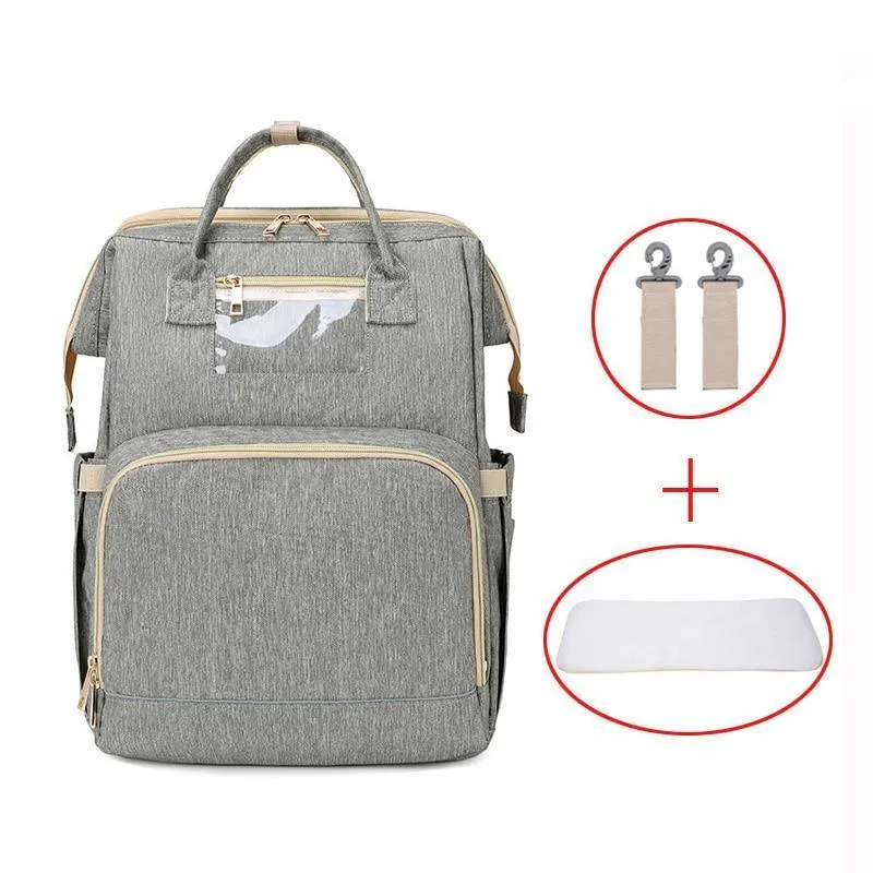 Baby Diaper Nappy Bag Backpack - 3 in 1  with Changing Station