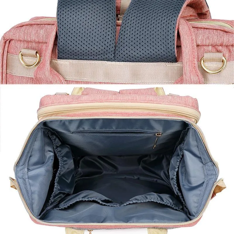 Baby Diaper Nappy Bag Backpack - 3 in 1  with Changing Station