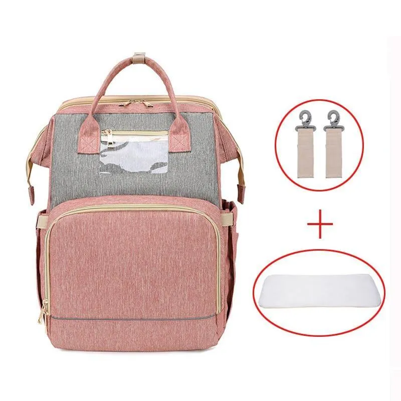 Baby Diaper Nappy Bag Backpack - 3 in 1  with Changing Station