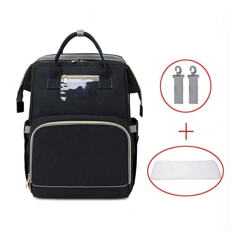 Baby Diaper Nappy Bag Backpack - 3 in 1  with Changing Station