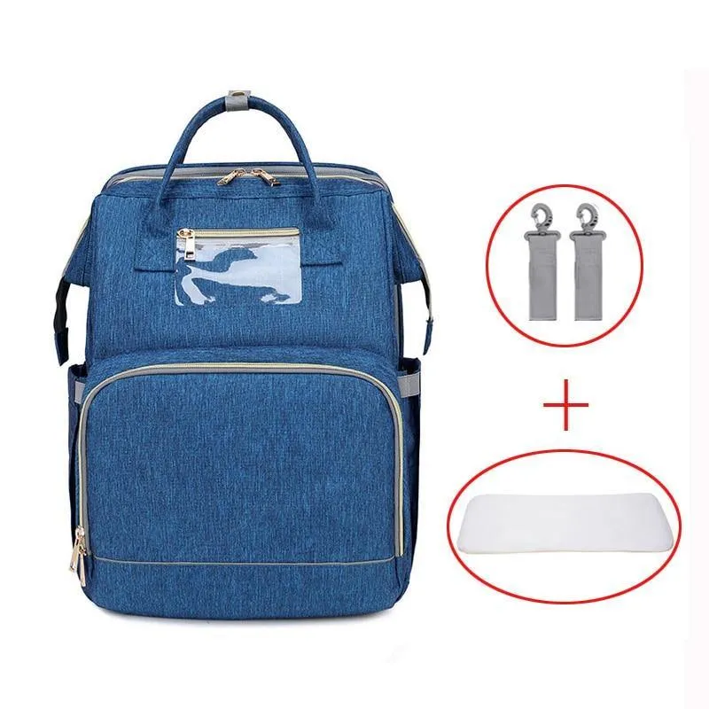 Baby Diaper Nappy Bag Backpack - 3 in 1  with Changing Station