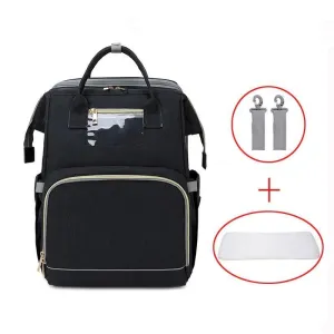 Baby Diaper Nappy Bag Backpack - 3 in 1  with Changing Station