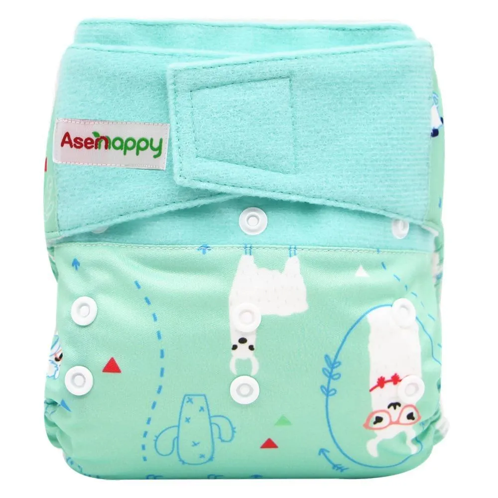 Baby Pocket Cloth Diaper Suede Cloth Inner Washable Reusable Eco-Friendly Nappies Cover Wrap In Modern Elegant Deisgn For Baby