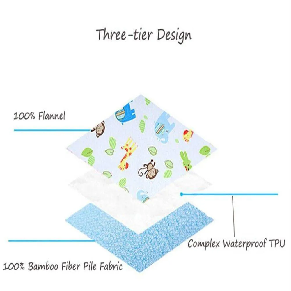 Baby Waterproof Soft Absorbent Breathable Changing Mat