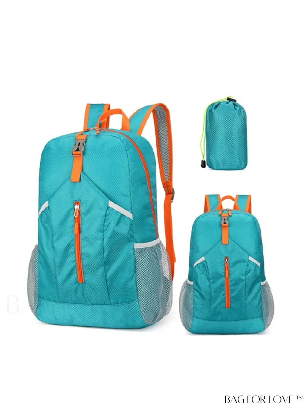BagForLove - Compact Waterproof Outdoor Sports Backpack: Lightweight, Foldable Design with Storage Bag