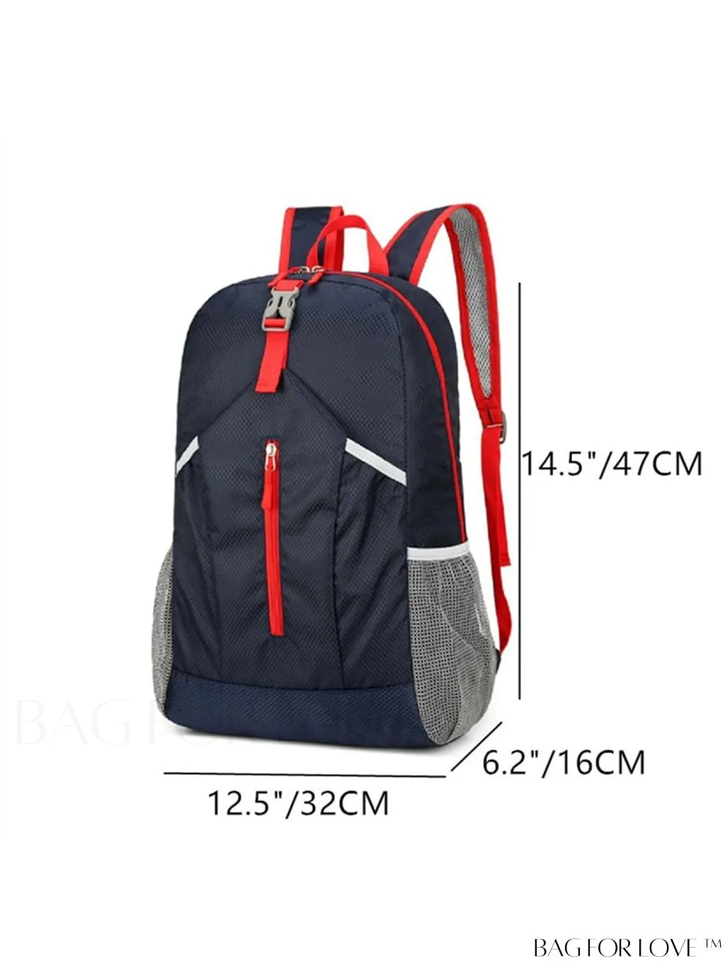 BagForLove - Compact Waterproof Outdoor Sports Backpack: Lightweight, Foldable Design with Storage Bag