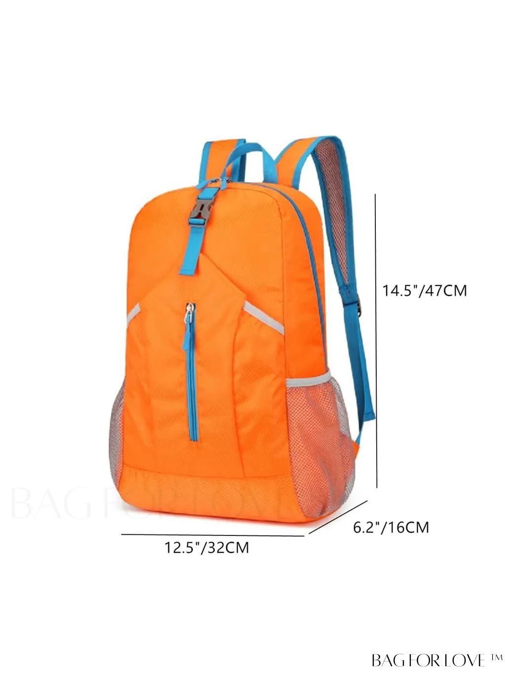 BagForLove - Compact Waterproof Outdoor Sports Backpack: Lightweight, Foldable Design with Storage Bag