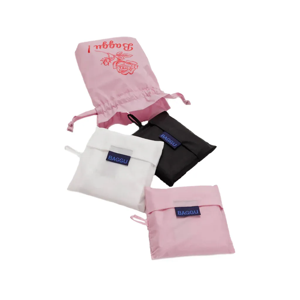 Baggu Standard Shopper Bag, Thank You Set, Set of 3