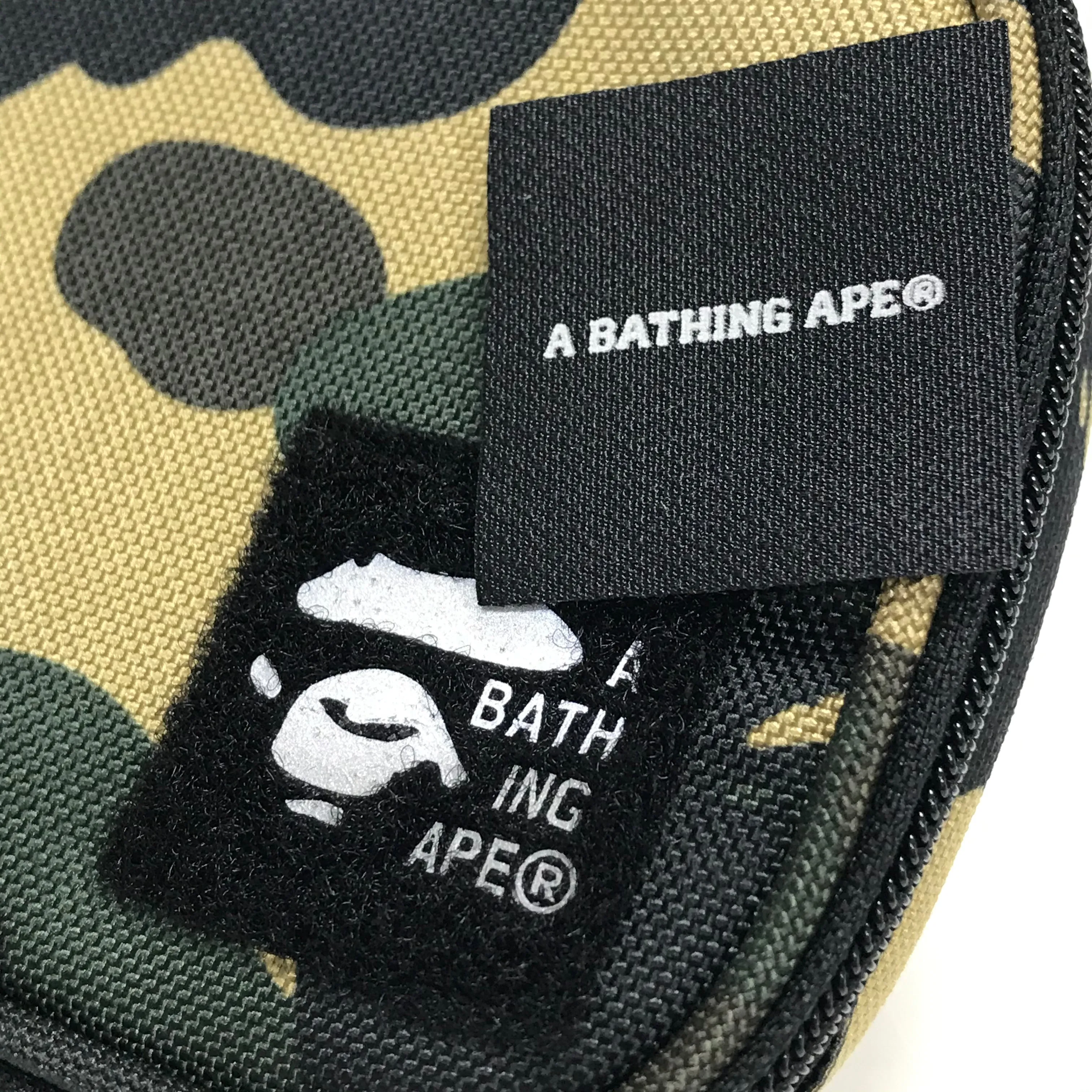 Bape 1st Camo Cordura Nylon Accessory Case Pouch