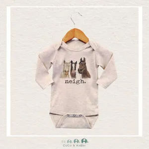 Barefoot Baby "Neigh" Horse Diaper Shirt