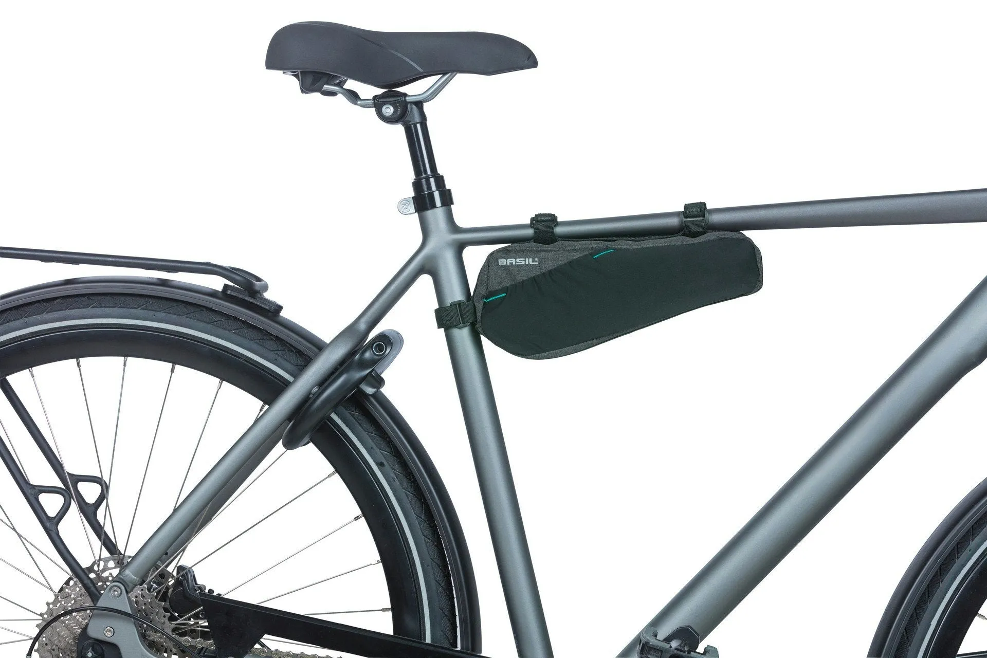 Basil Discovery 365D Frame Bag Black