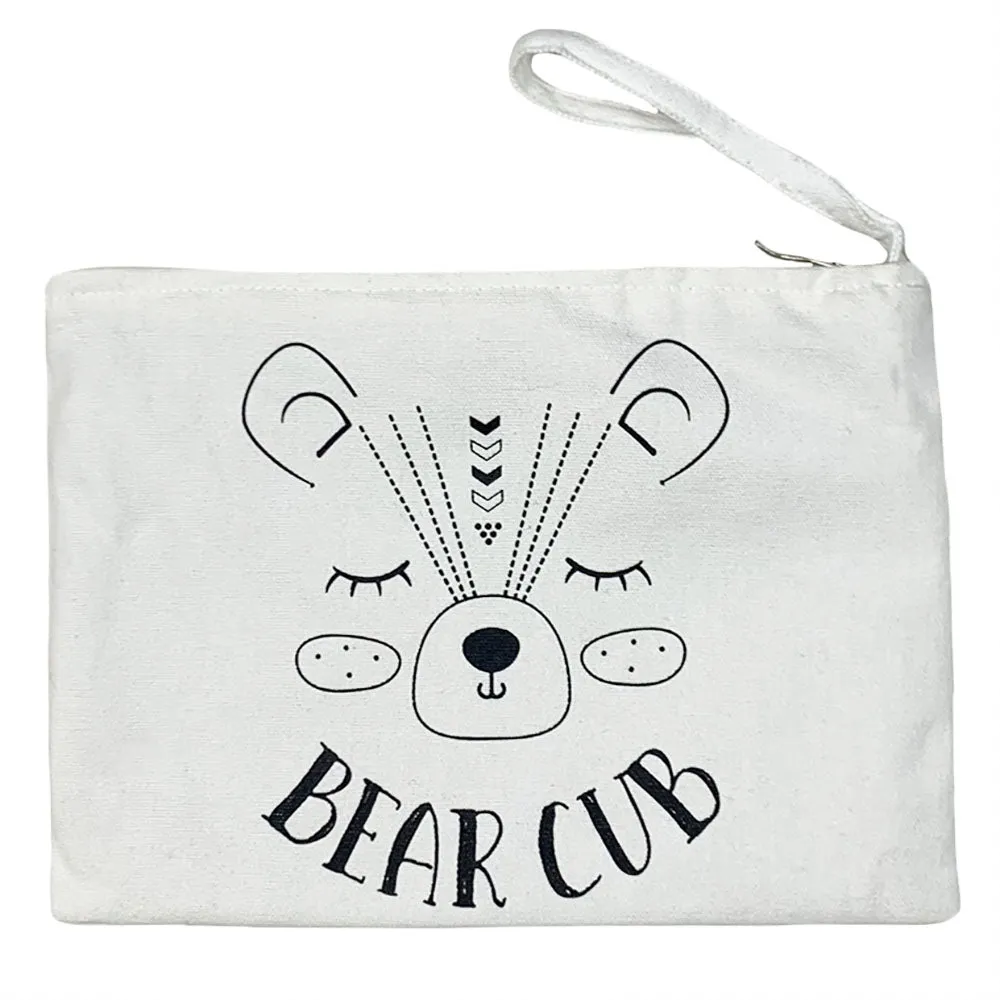 Bear Cub Zipper Pouch