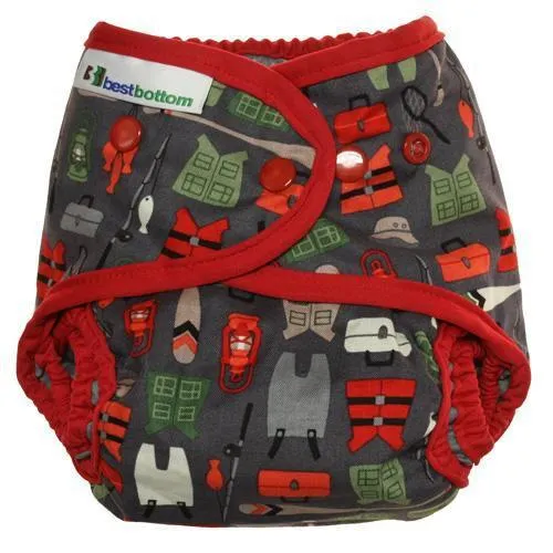 Best Bottom All In Two Cotton Diaper Cover, Snap