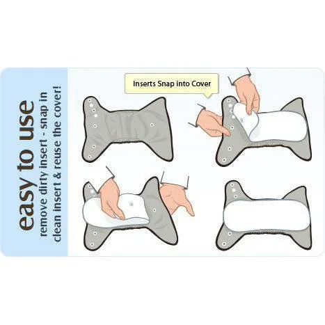Best Bottom All In Two Cotton Diaper Cover, Snap