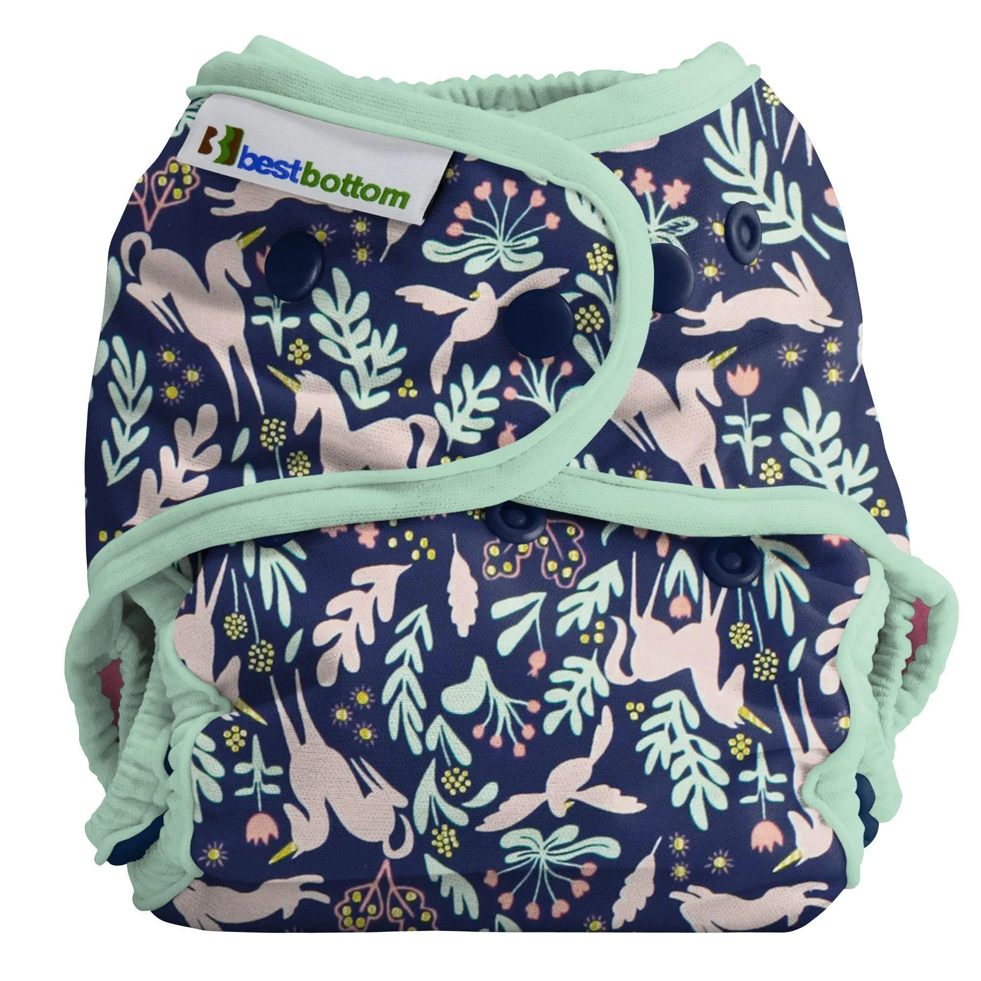 Best Bottom All In Two Cotton Diaper Cover, Snap