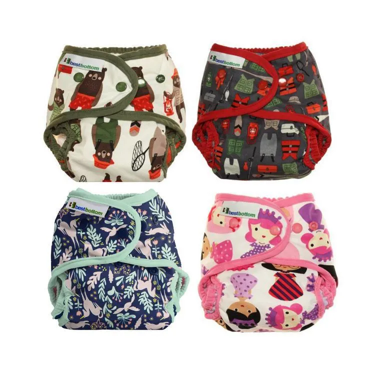 Best Bottom All In Two Cotton Diaper Cover, Snap