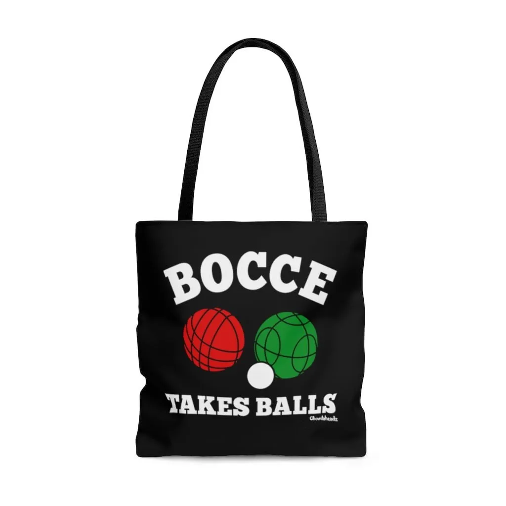 Bocce Takes Balls Tote Bag