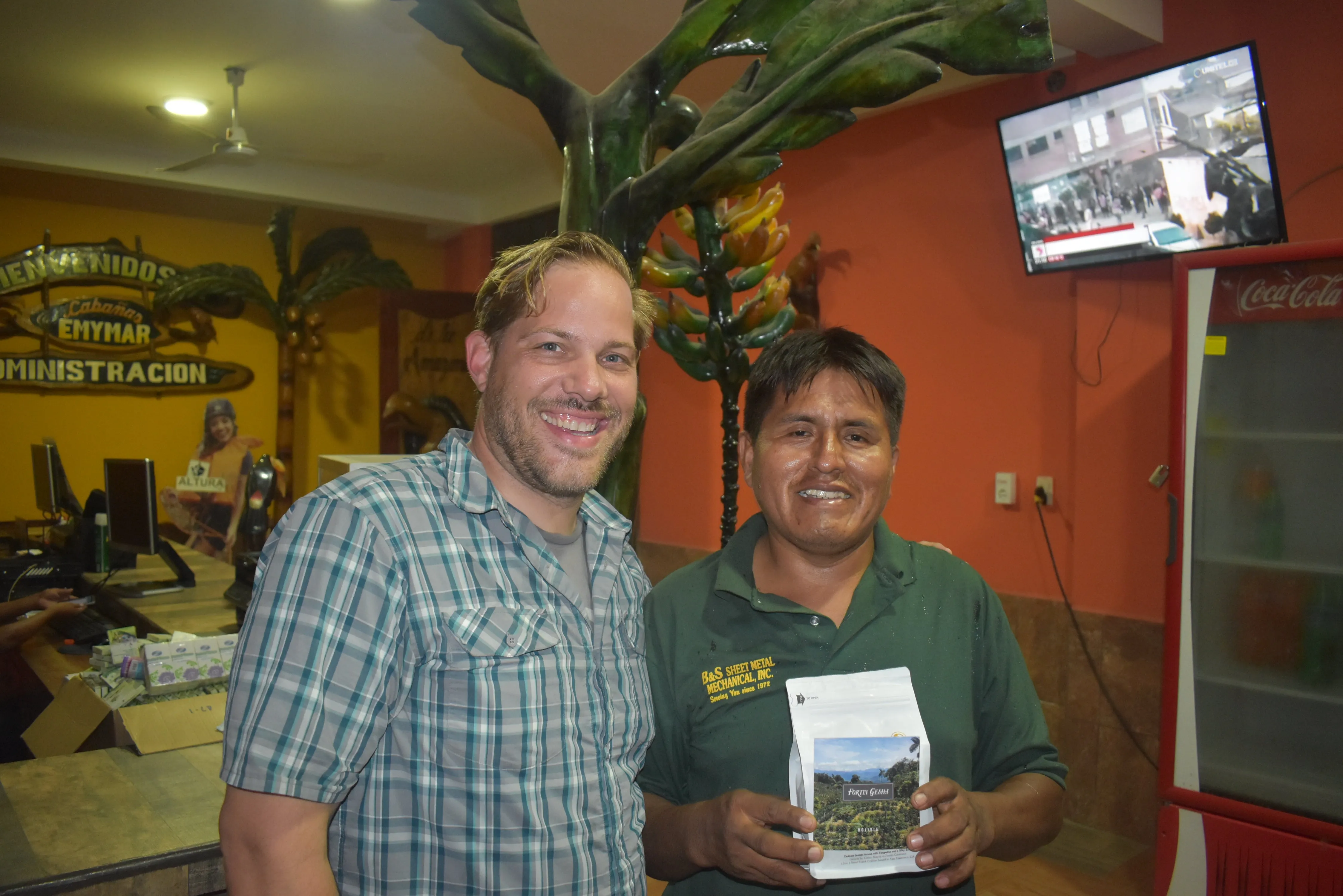 Bolivia Microlot: Celso Mayta (Café Golondrina) Available at Continental (NJ) and Salisbury, MA